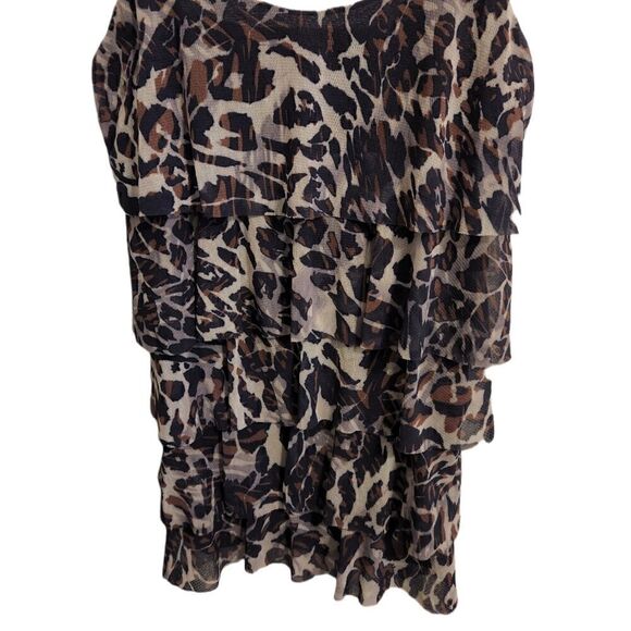 WESTON Wear Leopard Ruffled Tank - Picture 2 of 5